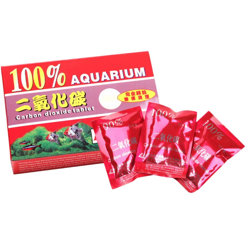 36Pcs Aquarium CO2 Tablet Carbon Dioxide Supplements Diffuser for Water Plant Grass Aquarium Fish Tank Aquarium Accessories