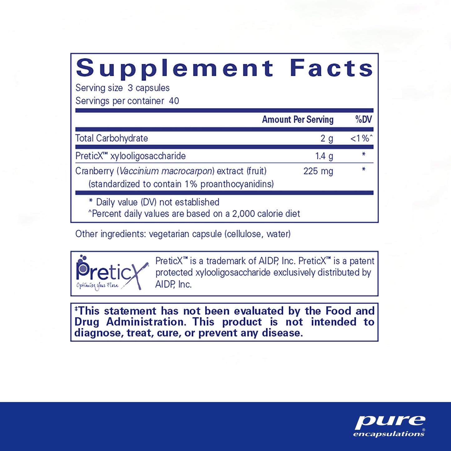 Poly-Prebiotic | Prebiotic Blend to Support the Microbiome and GI Health | 120 Capsules*