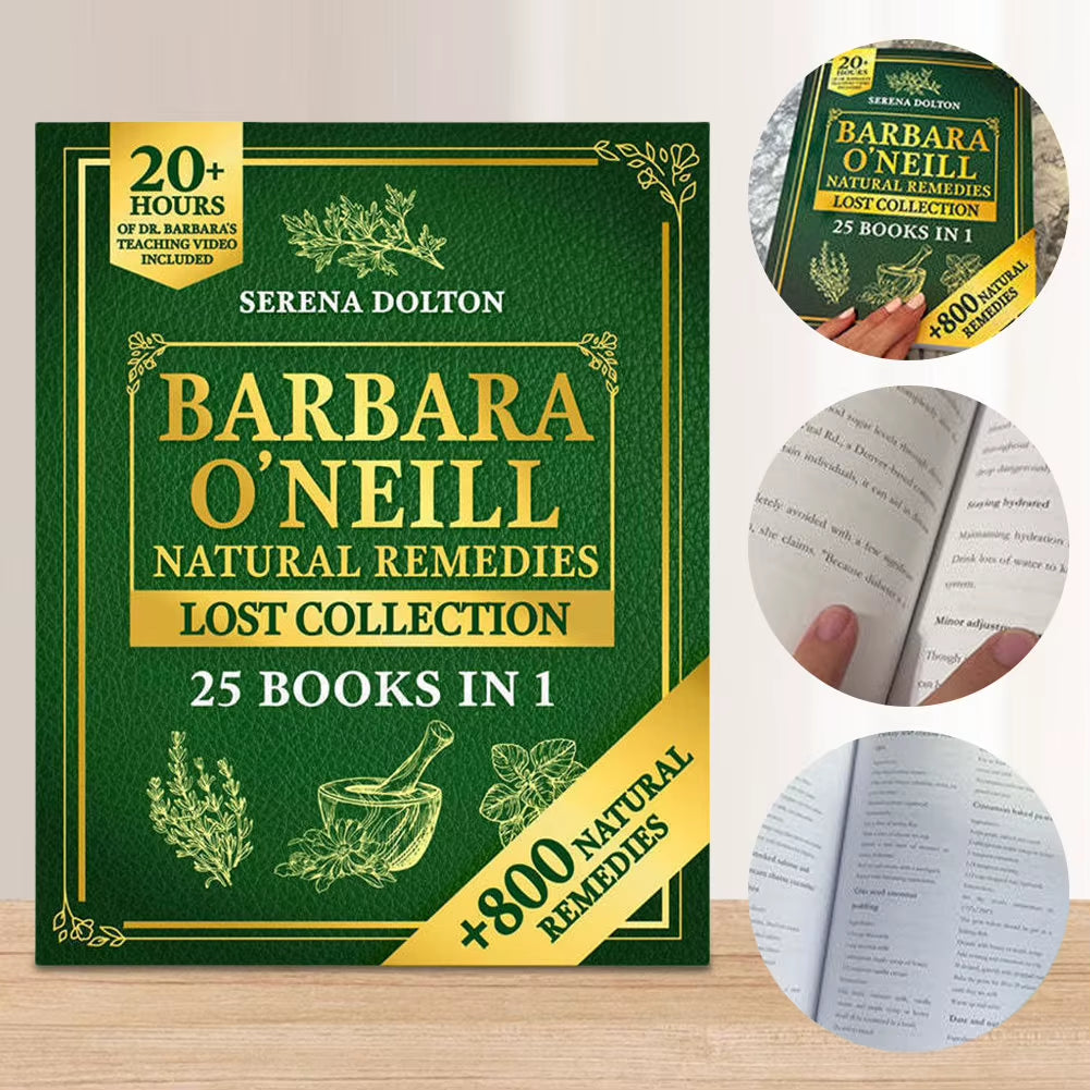 2/1Pcs Herbal Remedies Complete Collection Self-Healing Recipes Secrets Lost Book for Discover Well-Being Toxic-Free Lifestyle