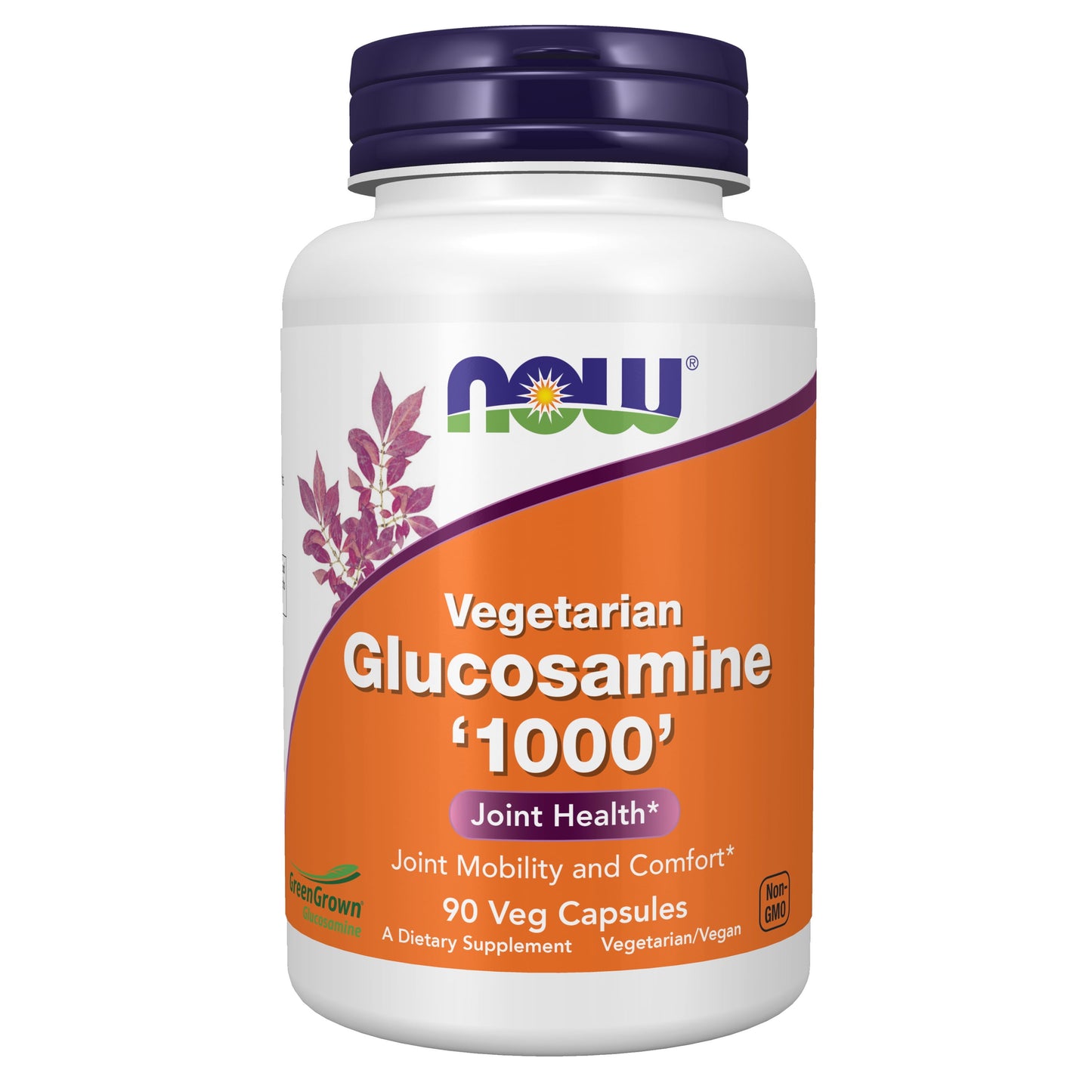 Supplements, Glucosamine '1000' (Greengrown® Glucosamine), Vegetarian, 90 Veg Capsules