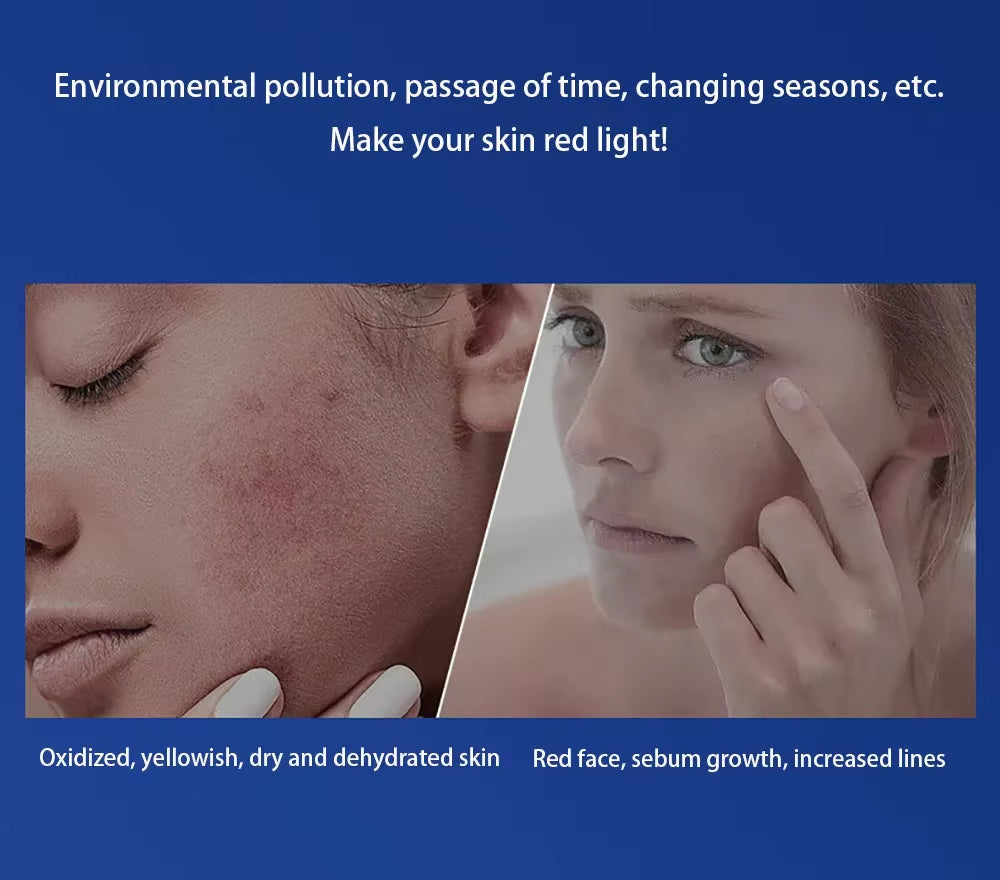 OKADY Face Skin Care Face Serum Tonic Repair Firming Lifting Moisturizing Beauty Cream Revitalize Facial Supplements
