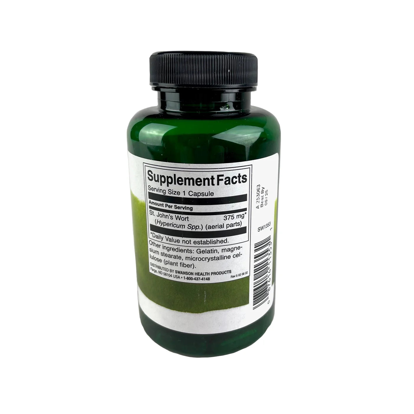 Full Spectrum St. John'S Wort 375 Mg 120 Vegan Caps 4 Pack