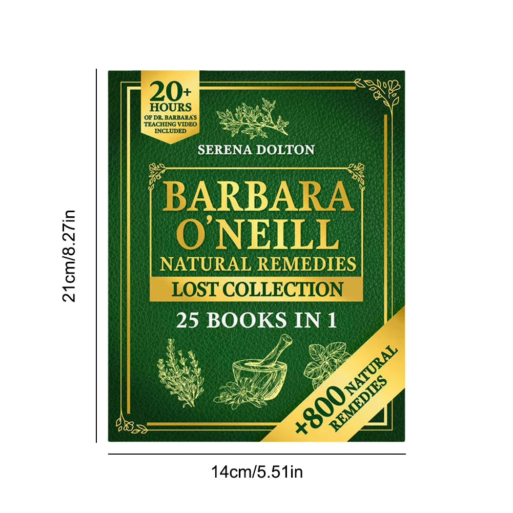 2/1Pcs Herbal Remedies Complete Collection Self-Healing Recipes Secrets Lost Book for Discover Well-Being Toxic-Free Lifestyle