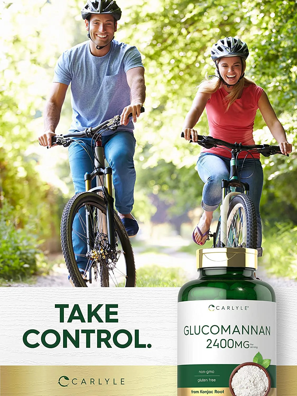 Glucomannan Capsules 2400Mg | 200 Count | Soluble Fiber Pills for Men and Women | by
