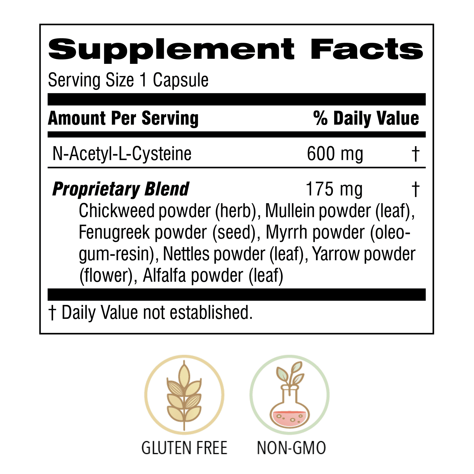 Herbal Lung Formula, 30 Ct - Lung Support Supplement