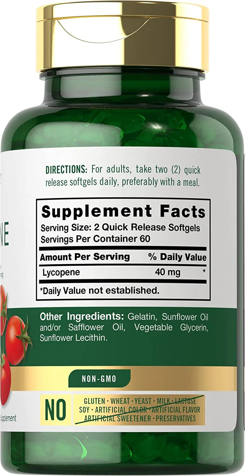 Lycopene | 40Mg | 120 Softgels | by