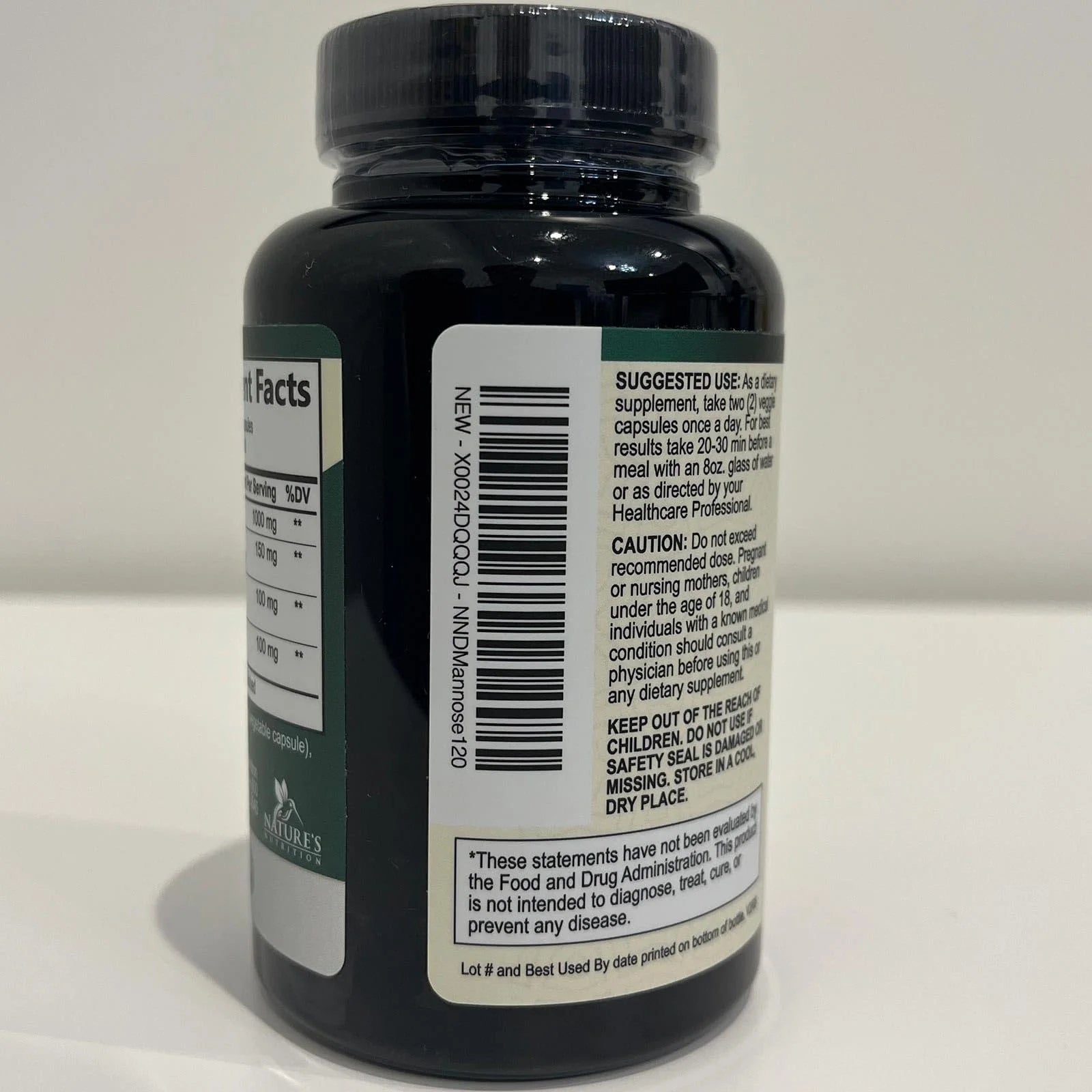 Dmannose Pills with Cranberry 1350Mg Advanced Formula - Effective Natural Bladder, Urinary Tract Health Support, Flush Impurities - D Mannose Supplements for Women & Men, Non-Gmo, Vegan - 120 Capsules