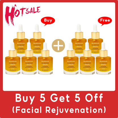Collagen anti Wrinkle Serum Lifting Firming Fade Fine Lines Pore Shrink Remove Da-Rk Sp-Ot Melanin W-Hitening Anti-Aging Essence
