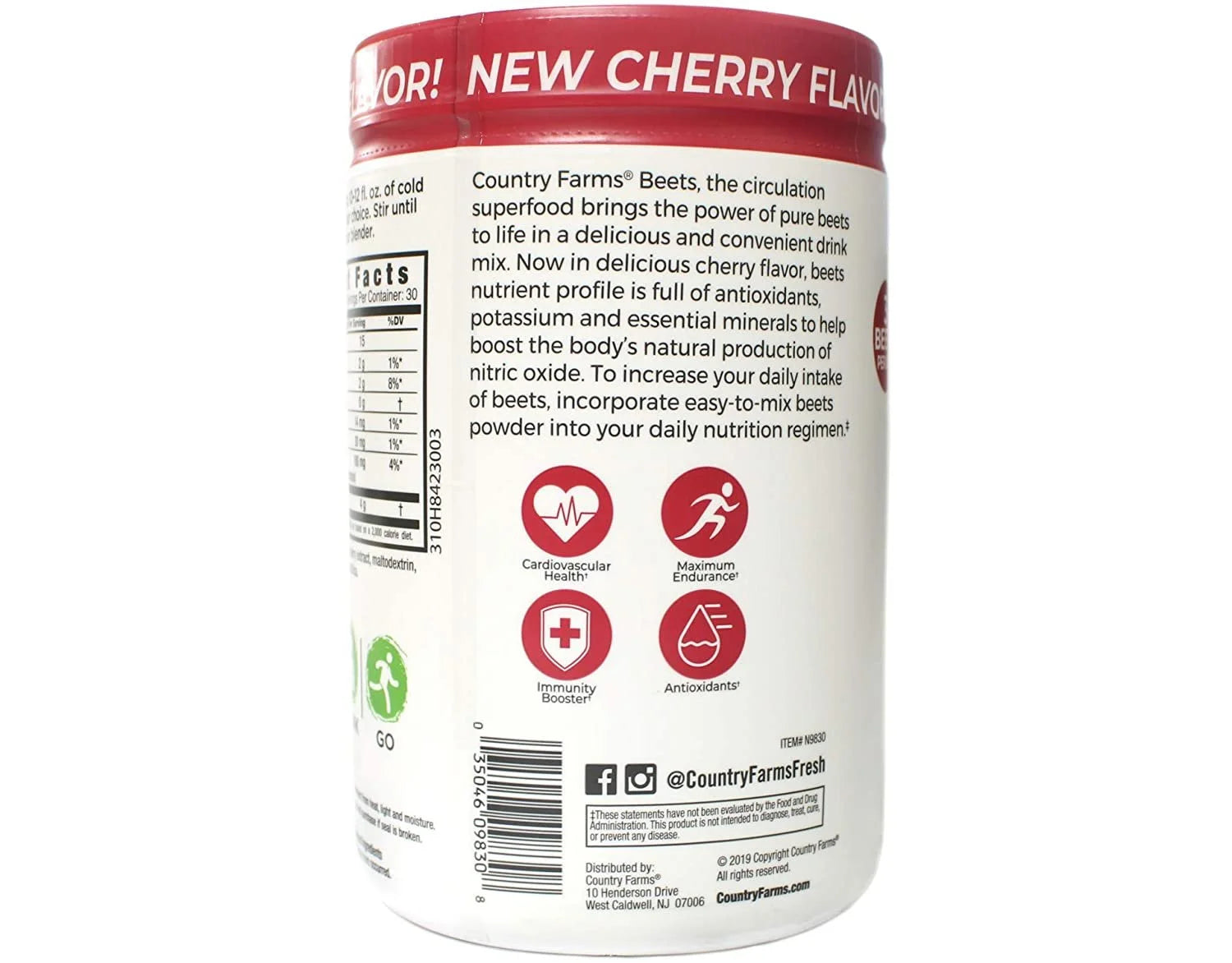 Bountiful Beets Circulation Superfood, 10.6 Oz