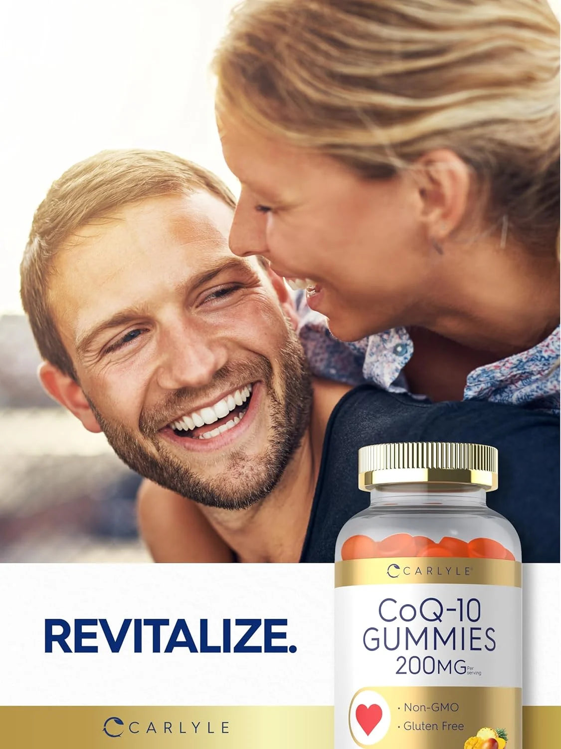 Coq10 Gummies 200 Mg | 140 Count | Mango Pineapple Flavor | Vegan Formula | by