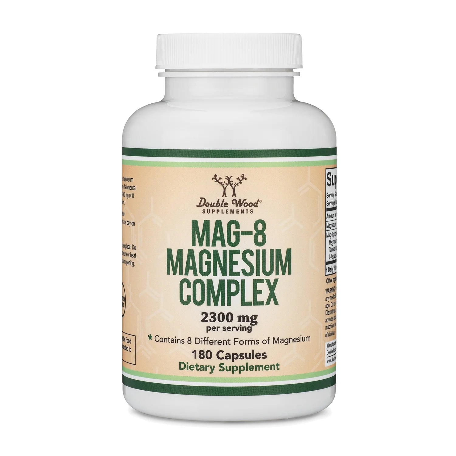 Magnesium Complex (MAG-8), Supports Sleep, 180 Capsules,