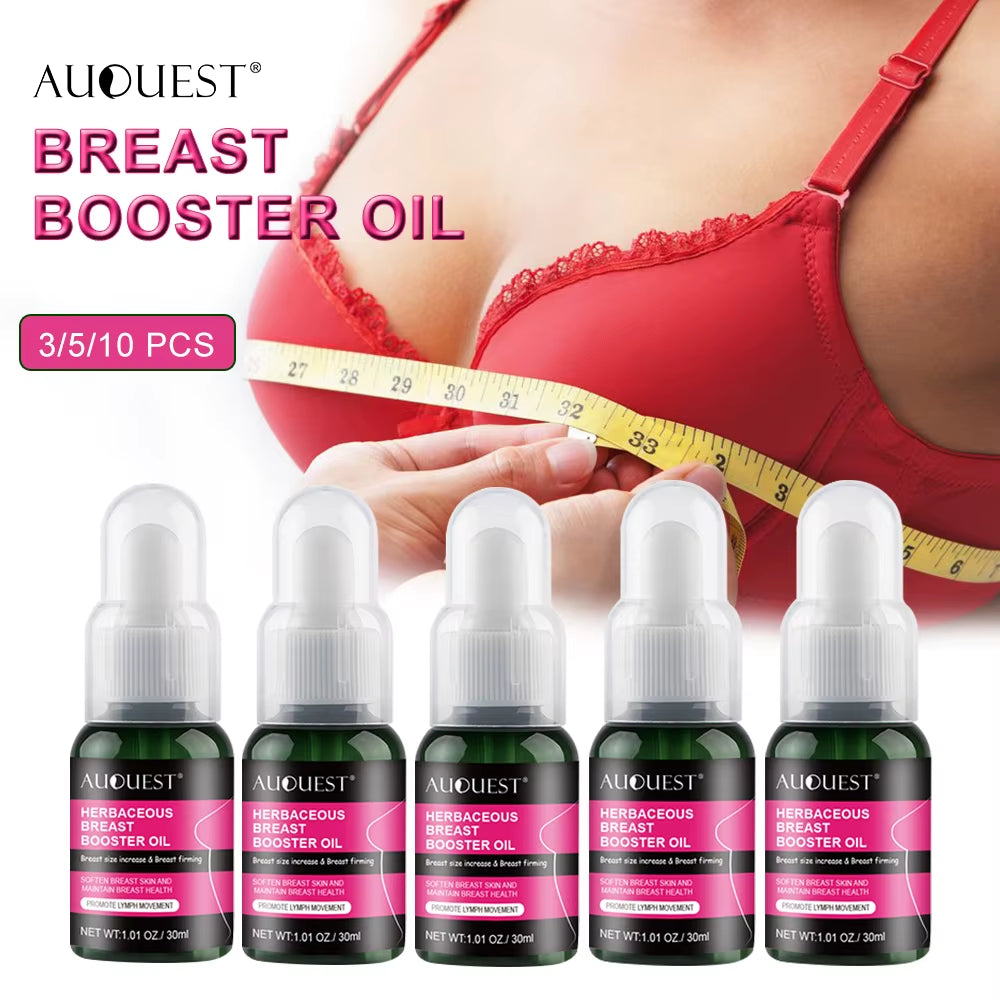 Breast Oil Firming Lifting Body Care Chest Natural Plants Essentials Oils Breast Fast Growth for Women Skincare Products