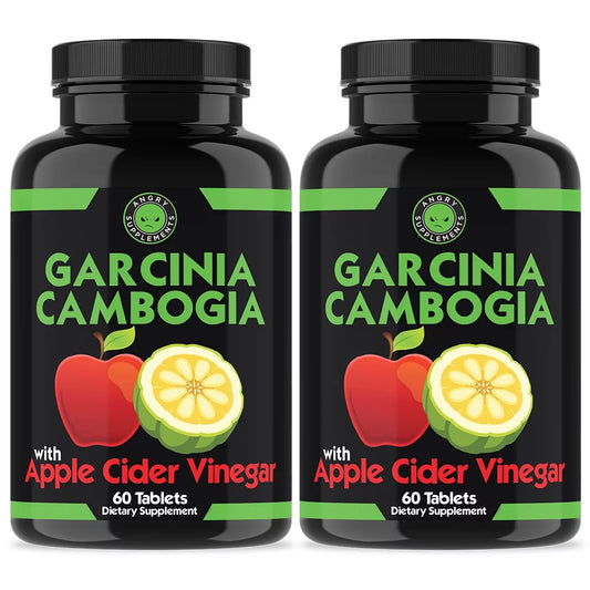 Garcinia with Apple Cider Vinegar Weight Loss Pills (2-Pack)