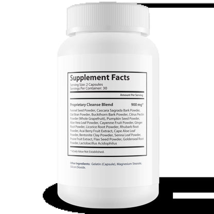 - Detox Cleanse with Probiotics - Promote Reduced Bloating for Healthy Appearance - Naturally Aid Digestion & Gut Health - Acai Berry Cleanse Immune Support