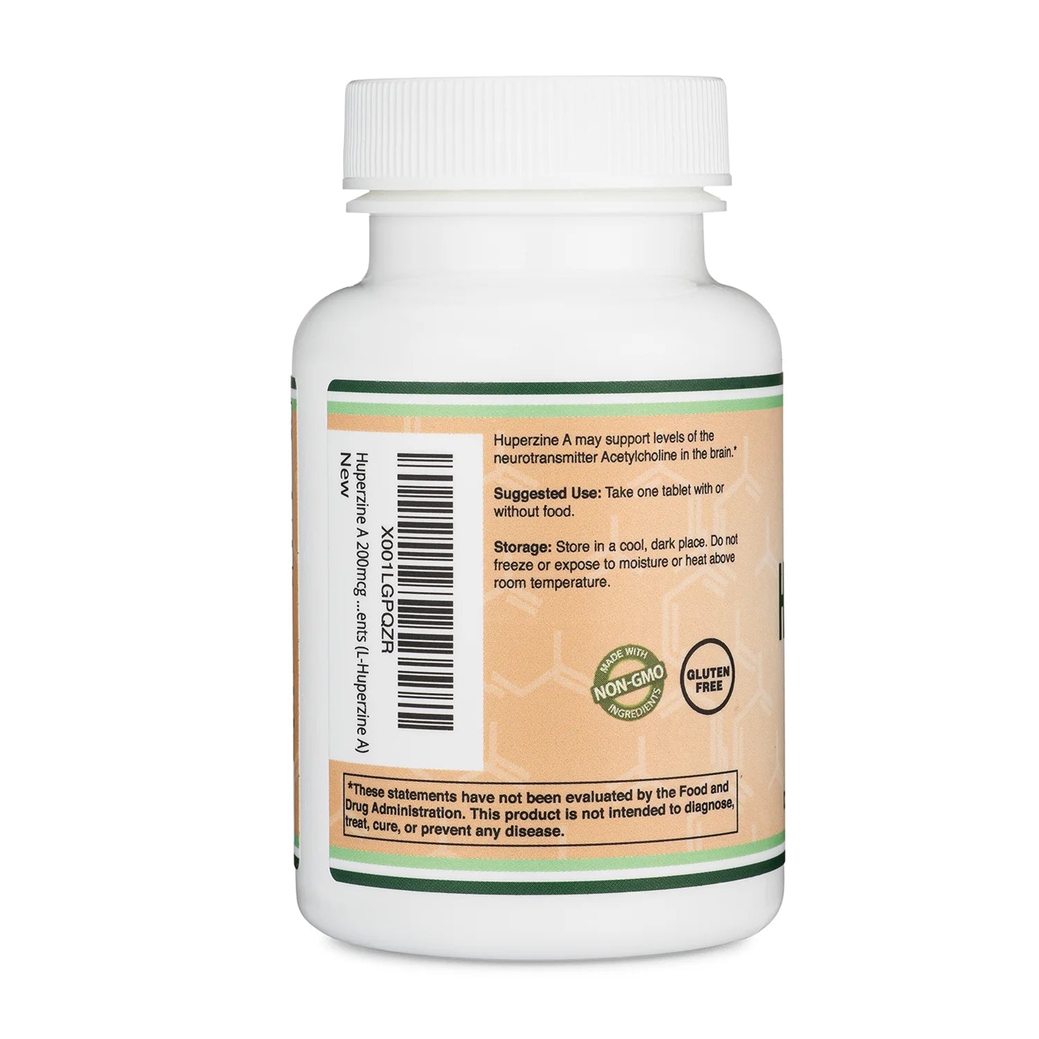Huperzine a 200Mcg (Third Party Tested) Made in the USA, 120 Tablets by  (L-Huperzine A)