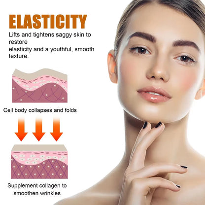 Collagen anti Wrinkle Serum Lifting Firming Fade Fine Lines Pore Shrink Remove Da-Rk Sp-Ot Melanin W-Hitening Anti-Aging Essence
