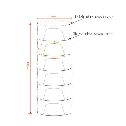2-8 Layers Drying Net for Herbs Fish Hanging Basket Folding Dry Rack Herb Vegetable Dryer Bag Mesh Flowers Buds Plants Organizer