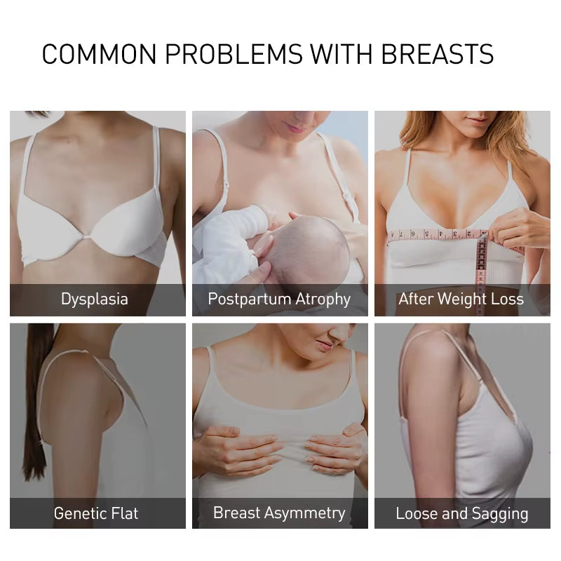 Breast Oil Firming Lifting Body Care Chest Natural Plants Essentials Oils Breast Fast Growth for Women Skincare Products