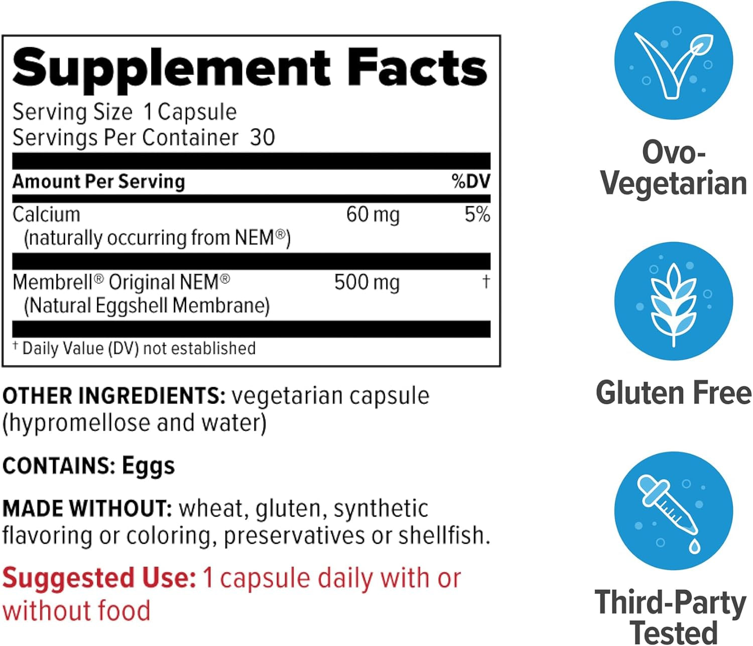 , Joint Health Original, Helps Strengthen Connective Tissue and Cartilage, 30 Vegetarian Capsules