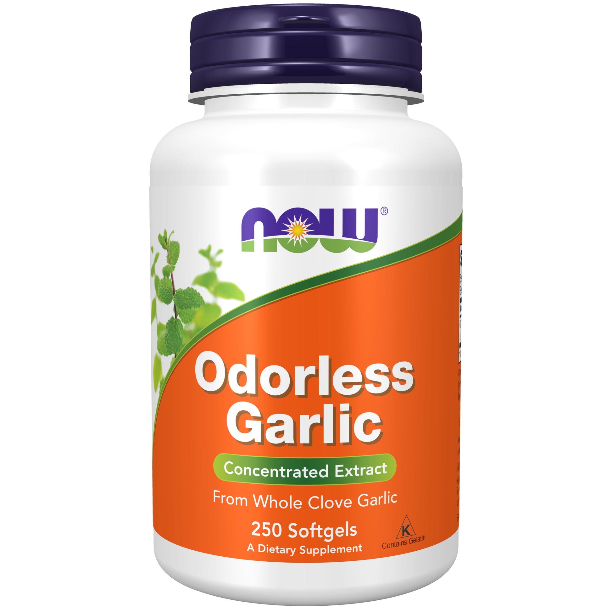 Supplements, Odorless Garlic (Allium Sativum), Concentrated Extract, 250 Softgels