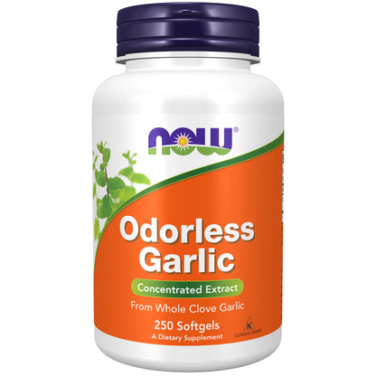 Supplements, Odorless Garlic (Allium Sativum), Concentrated Extract, 250 Softgels