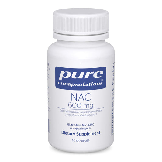 NAC 600 Mg | N-Acetyl Cysteine Amino Acid Supplement for Lung and Immune Support, Liver, and Antioxidants* | 30 Counts