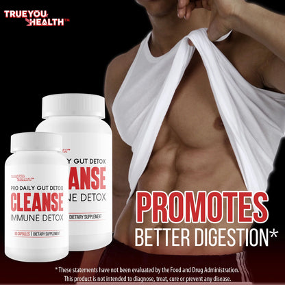 - Detox Cleanse with Probiotics - Promote Reduced Bloating for Healthy Appearance - Naturally Aid Digestion & Gut Health - Acai Berry Cleanse Immune Support