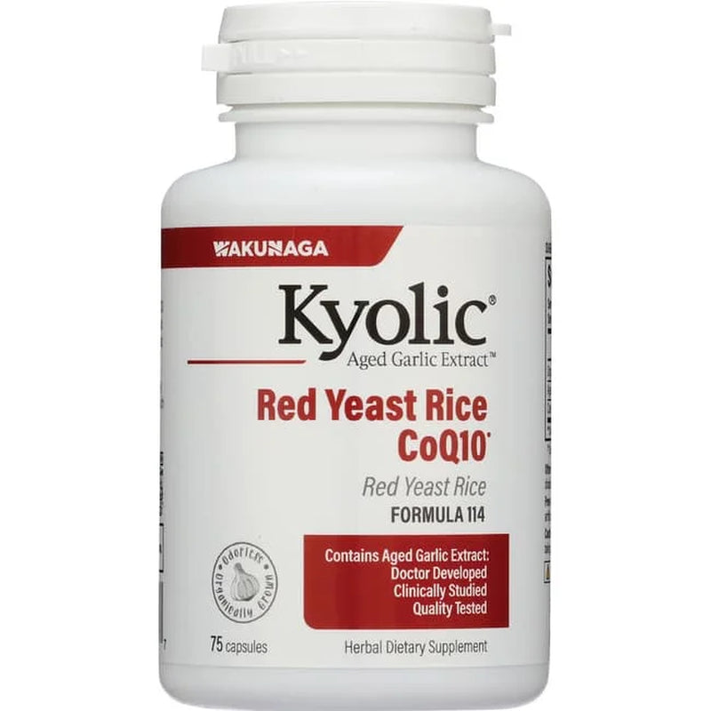 Red Yeast Rice Coq10 Formula 114 75 Caps
