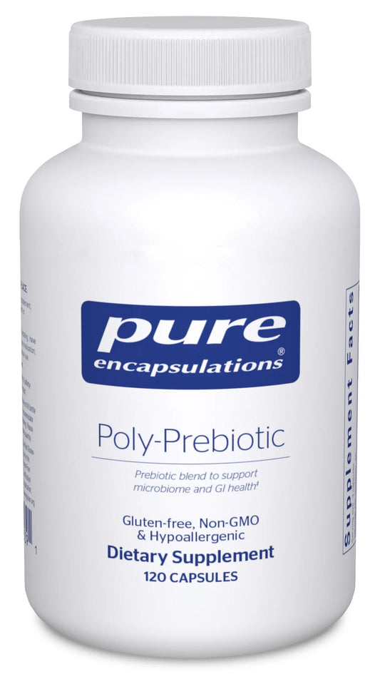 Poly-Prebiotic | Prebiotic Blend to Support the Microbiome and GI Health | 120 Capsules*