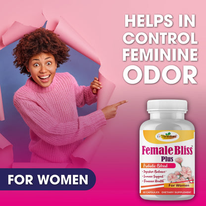 Women Probiotics Supplements for Vaginal Health, Ph Balance for Women 60 Vegan Capsules