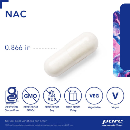 NAC 600 Mg | N-Acetyl Cysteine Amino Acid Supplement for Lung and Immune Support, Liver, and Antioxidants* | 30 Counts