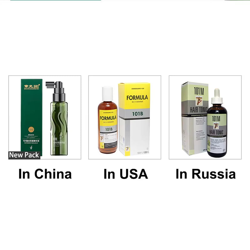Hair Shedding Proof Tonic ZHANGGUANG 101B Powerful Anti-Hair Loss Chinese Herbal Medicine Therapy Hair Loss Treatment Essence