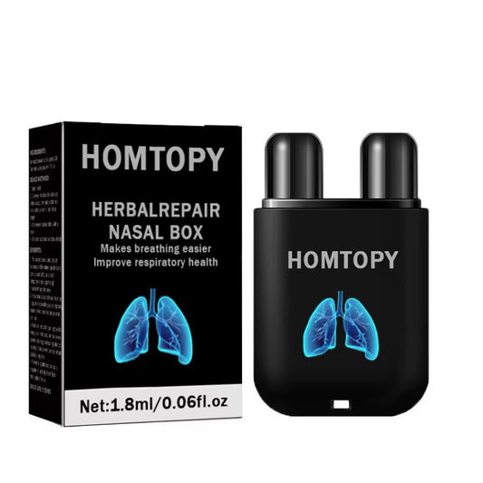 Lung Care Inhaler Nasal Inhaler Liver Cleansing Herbal Repair Nasal Box Quick Natural Long Lasting Nasal Inhalers Stick Smoking