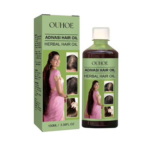 5PCS 100Ml Oil India Adivasi Herbal Hair Oil Rosemary Repair Damaged Hair Fast Repair Thicken Oils Products