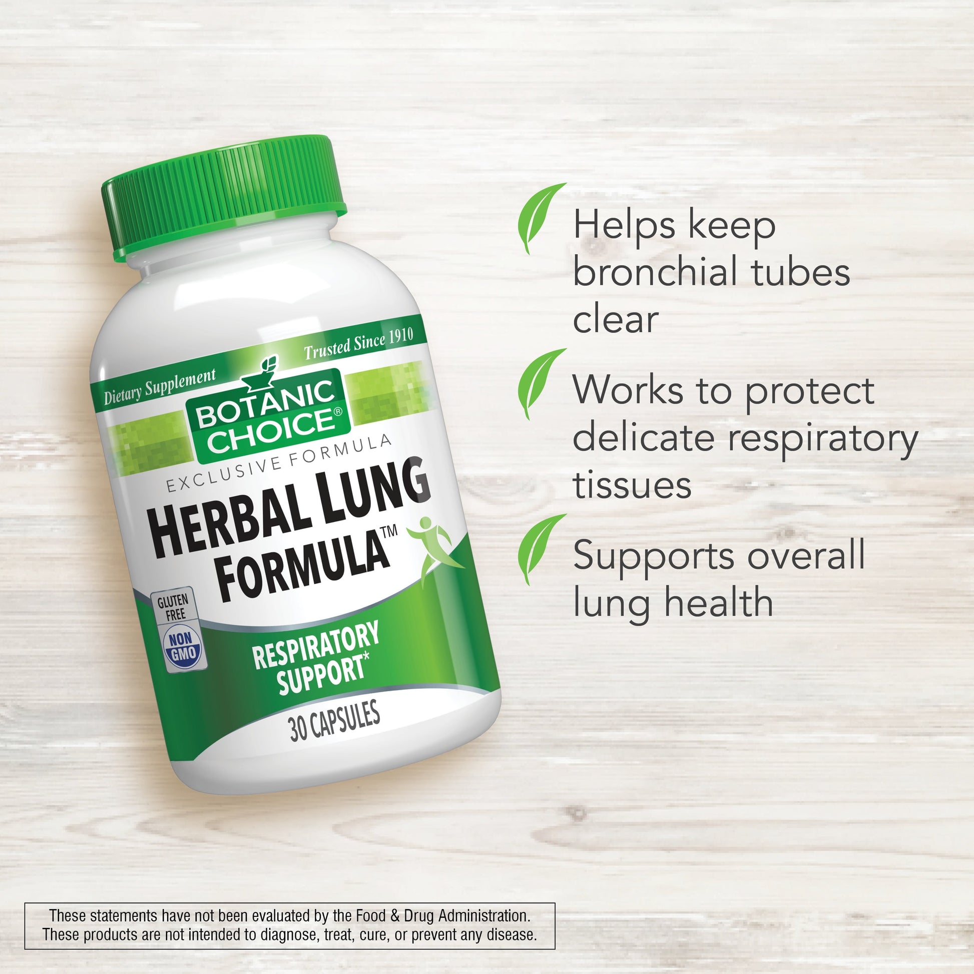 Herbal Lung Formula, 30 Ct - Lung Support Supplement
