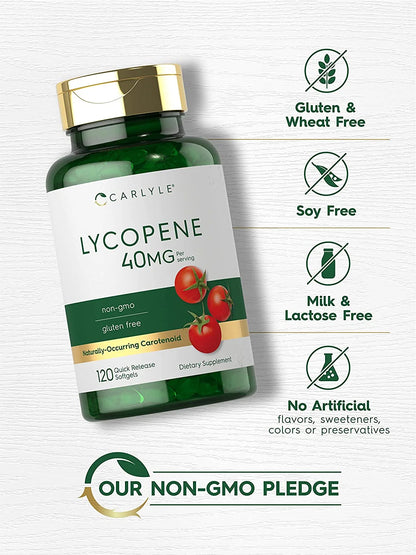 Lycopene | 40Mg | 120 Softgels | by