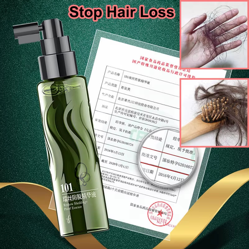 Hair Shedding Proof Tonic ZHANGGUANG 101B Powerful Anti-Hair Loss Chinese Herbal Medicine Therapy Hair Loss Treatment Essence